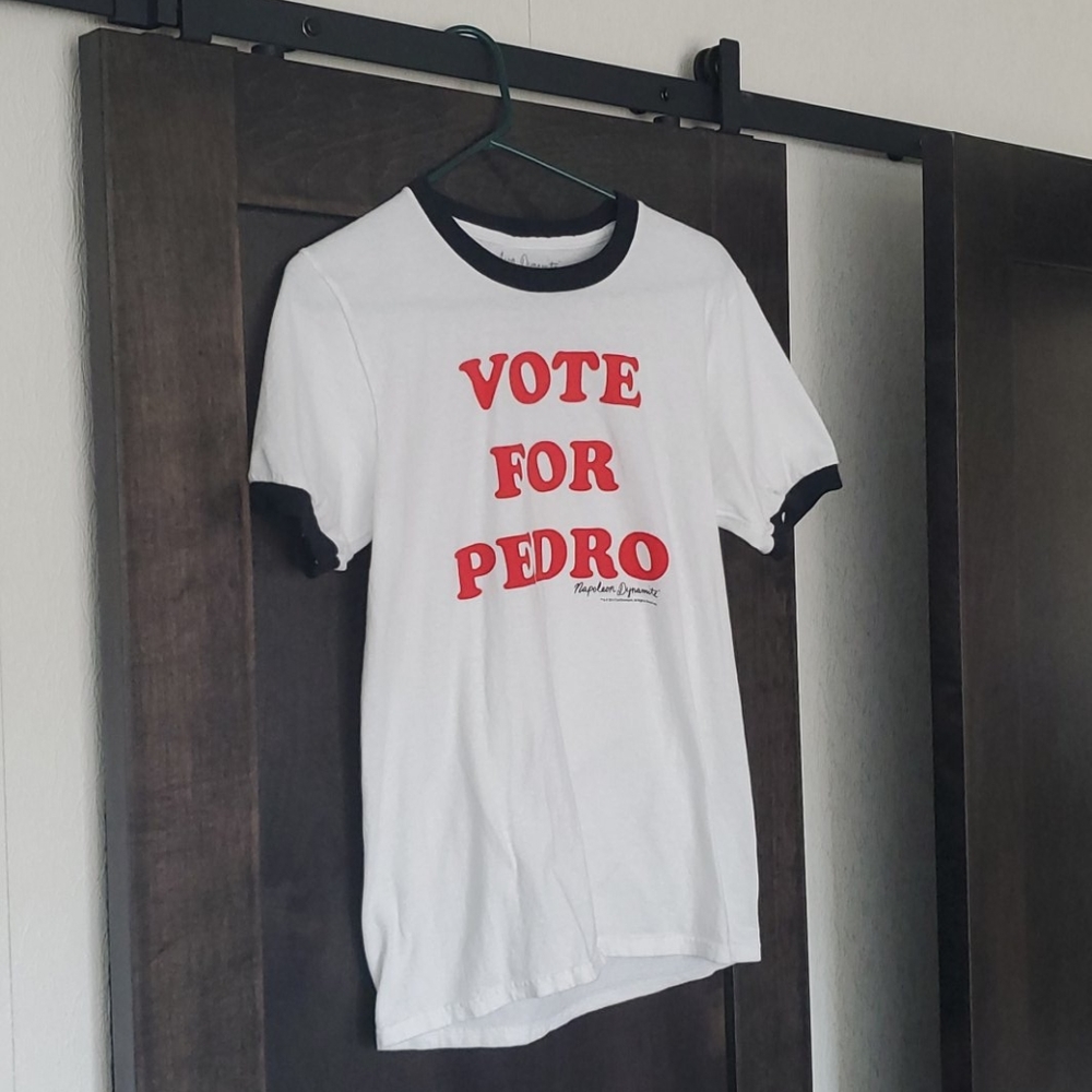 White Napolean Dynamite T-Shirt